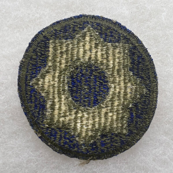 WW2 US Army 8th Service Command Patch Greenback