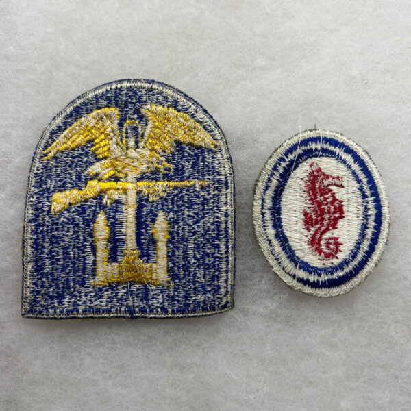 WW2 US Army Amphibious Forces Patch Set - Image 2