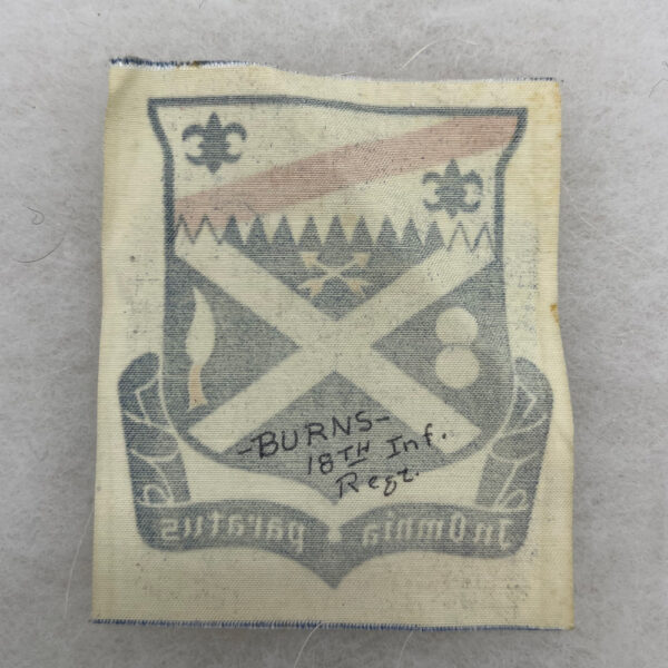 US Army 18th Infantry Regiment Pocket Patch German Made - Image 2