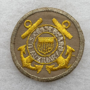 WW2 US Coast Guard Auxiliary Patch Twill
