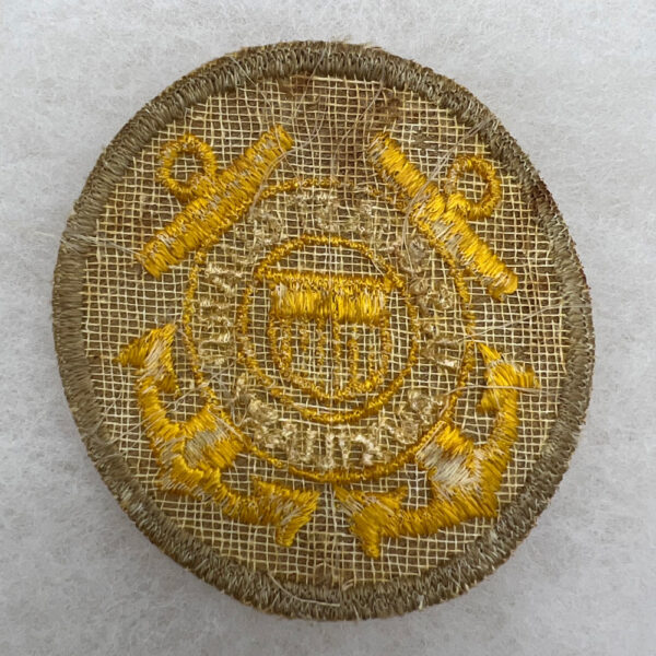 WW2 US Coast Guard Auxiliary Patch Twill - Image 2