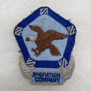 US Army 3rd Aviation Company Pocket Patch Twill