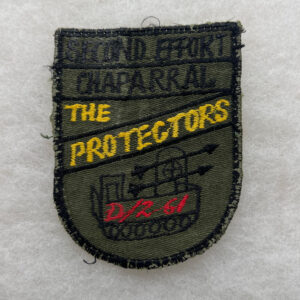 US Army D/2-61 Artillery Pocket Patch Korean Made