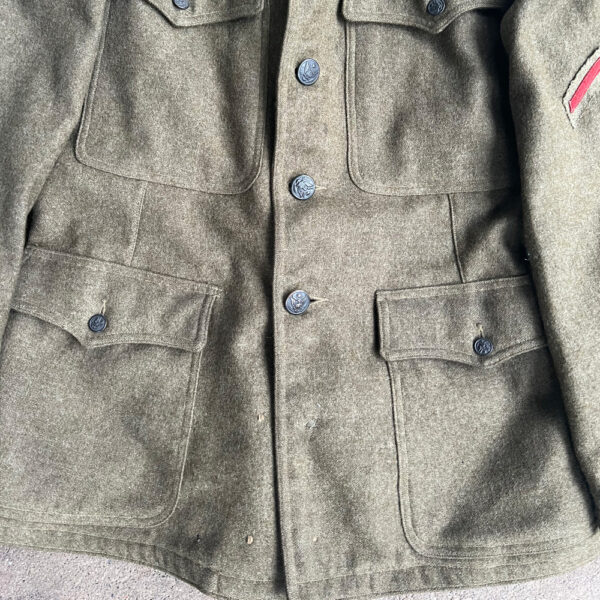 WW1 US Army 89th Infantry Division Artillery Enlisted Wool Uniform - Image 6
