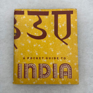 WW2 US Army Pocket Guide To India Booklet