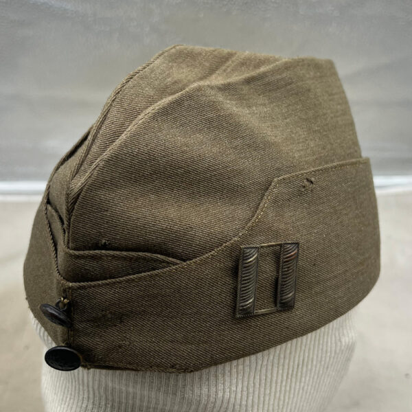 WW1 US Army Captains Overseas Cap French Made