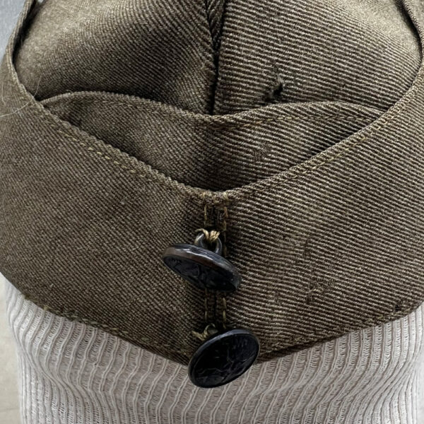 WW1 US Army Captains Overseas Cap French Made - Image 2