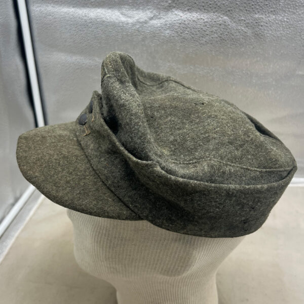 WW2 German Army M-43 Cap Worn Size 56 1944 - Image 3