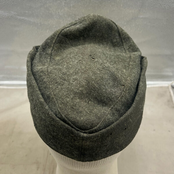 WW2 German Army M-43 Cap Worn Size 56 1944 - Image 5