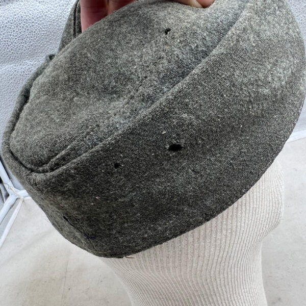 WW2 German Army M-43 Cap Worn Size 56 1944 - Image 8