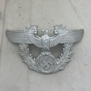 WW2 German Police Shako Plate