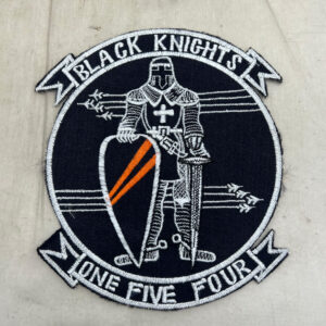 US Navy Fighter Squadron 154 Patch Japanese Made 6 1/8 Inch