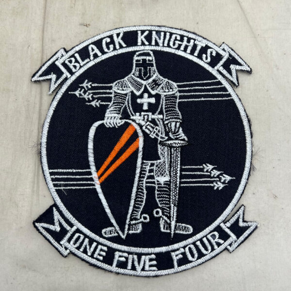 US Navy Fighter Squadron 154 Patch Japanese Made 6 1/8 Inch