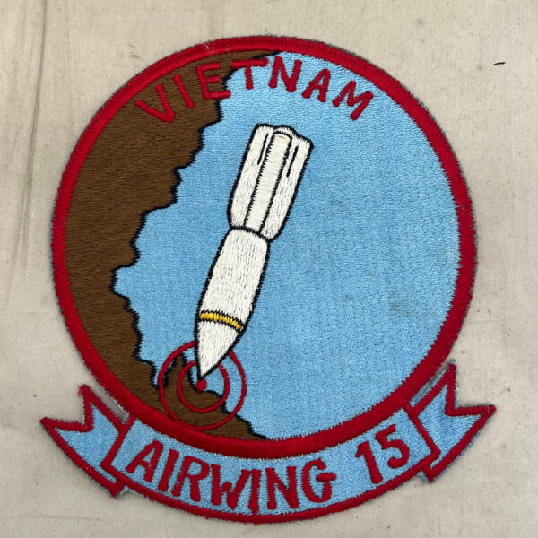 US Navy Air Wing 15 Vietnam Patch Japanese Made