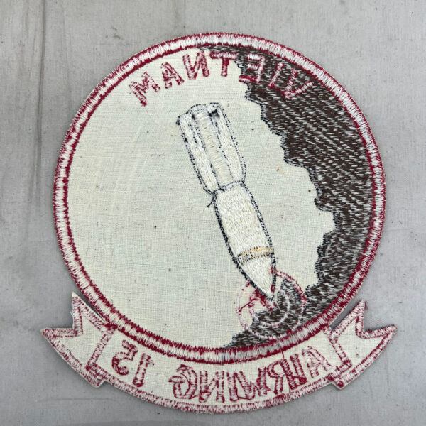 US Navy Air Wing 15 Vietnam Patch Japanese Made - Image 2