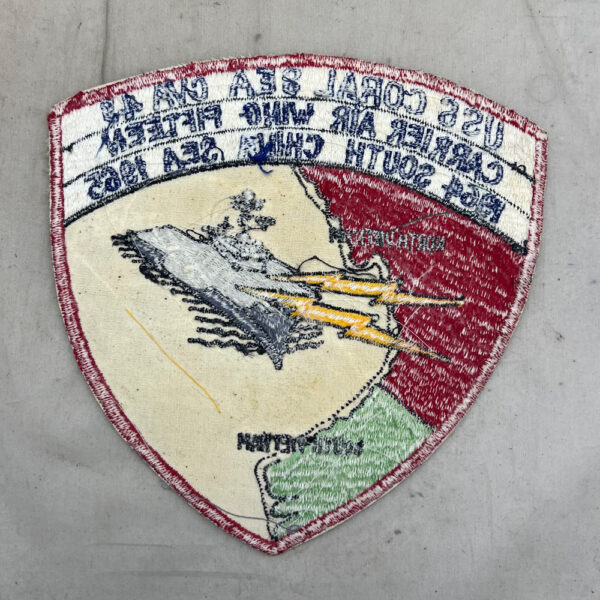 US Navy USS Coral Sea CVA 43 1964-1965 Patch Japanese Made - Image 2