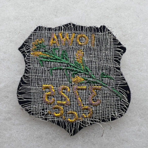 WW2 Iowa Civilian Conservation Corps Company 3725 Patch Felt - Image 2