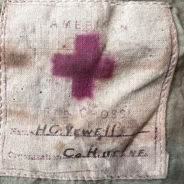 WW1 US Army 115th Infantry 29th Division Field Gear Lot Named Painted Gas Mask Bag Etched Messkit - Image 6