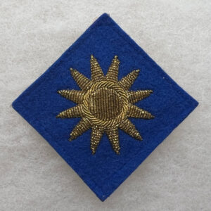 Korean War US Army 40th Infantry Division Patch Japanese Made Bullion