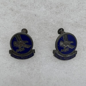WW2 US Army Air Force Troop Carrier Earring Set Sterling