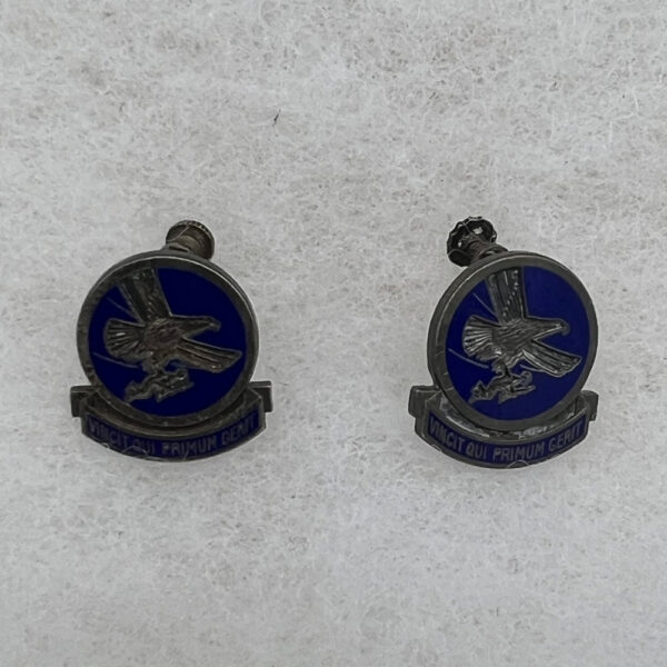 WW2 US Army Air Force Troop Carrier Earring Set Sterling