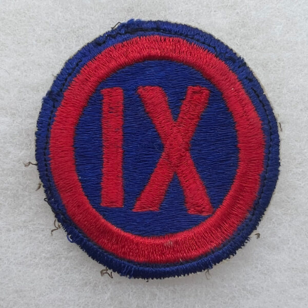 Korean War US Army 9th Corps Patch Japanese Made
