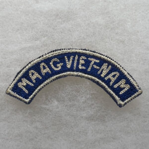 US Military Assistance Advisory Group MAAG Vietnam Tab Theater Made Chainstitched