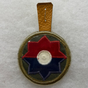 US Army 9th Infantry Division Pocket Hanger Vietnamese Made