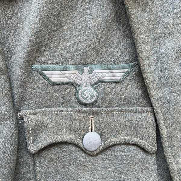 WW2 German Army Mountain Troop Enlisted Model 1943 Uniform Austrian Style Pockets - Image 3