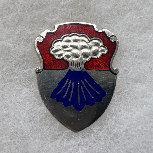 US Army 67th Armored Regiment DUI German Made Pinback