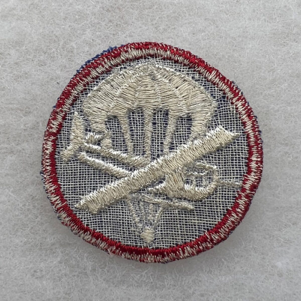 WW2 US Army Airborne Paraglider Cap Patch Twill - Image 2
