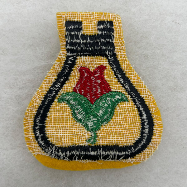 US Army 24th Cavalry Division Patch Embroidered On Felt - Image 2