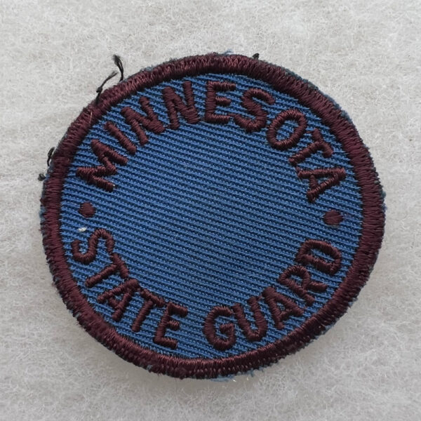 WW2 Minnesota State Guard Patch Twill