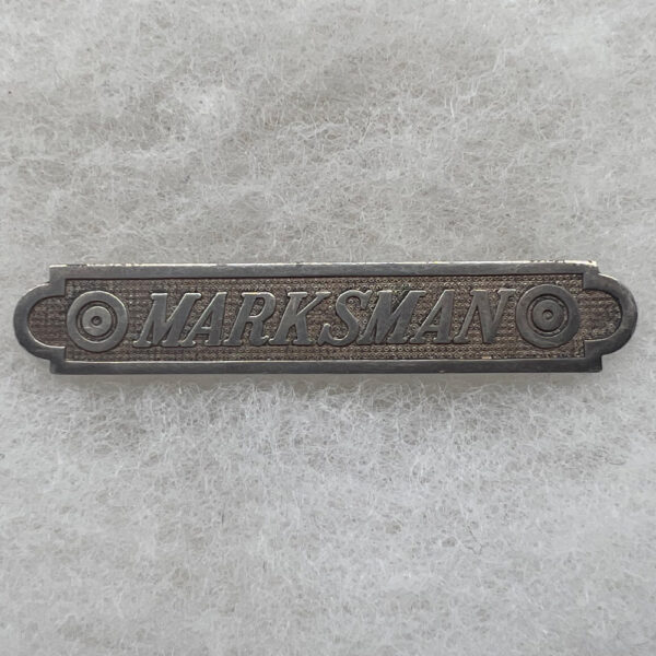 WW1 US Marksman Badge Sterling