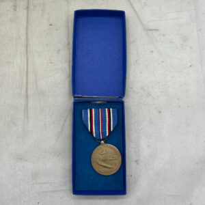 WW2 US Navy American Campaign Medal Boxed