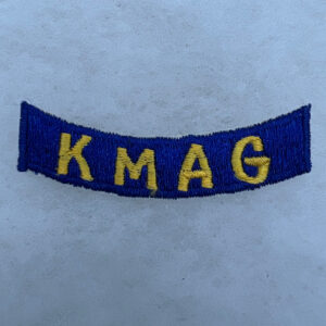 US Army KMAG Korea Government Tab Japanese Made With Tag