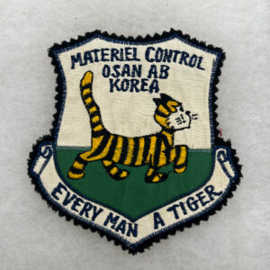 USAF Material Control Osan Airbase Korea Patch Korean Made