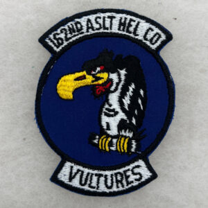 US Army 162nd Assault Helicopter Company Pocket Patch Twill