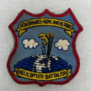 US Army 3rd Helicopter Battalion Pocket Patch Twill