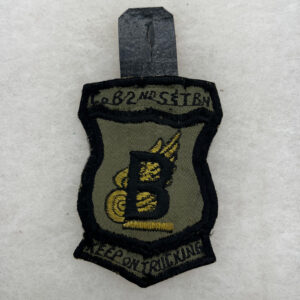 US Army 2nd Support And Transportation Pocket Hanger Korean Made