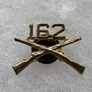 WW2 US Army 162nd Infantry Regiment Lapel Pin