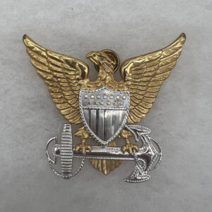 US Coast Guard Officer Hat Badge