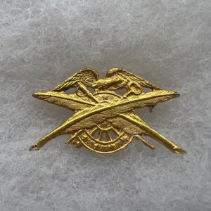 1920s US Army Quartermaster Field Clerk Officer Collar Insignia
