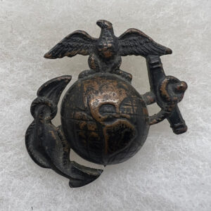 WW1 US Marine Corps Enlisted EGA Hat Badge
