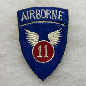 US Army 11th Airborne Division Patch Japanese Made
