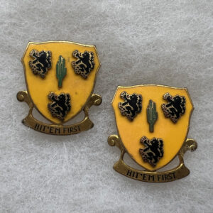 WW2 US Army 181st Field Artillery DUI Pinback