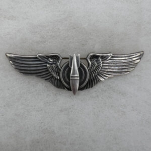 WW2 US Army Air Force Bombardier Wing Juarez Pinback Sterling 3 Inch