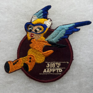 WW2 US Army Air Force 318th Flying Training Detachment WASP Women's Patch Twill Rare