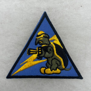 US Army 132nd Tank Battalion Pocket Patch Twill Post WW2