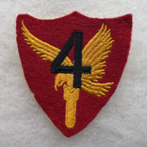 WW2 US Marine Corps 4th Base Defense Wing Patch Felt